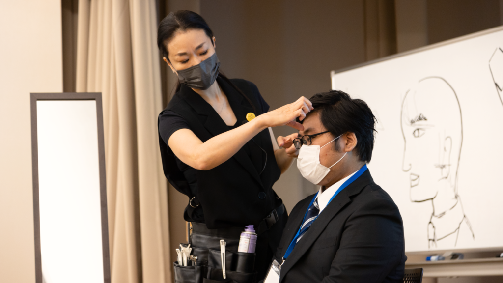 就活は第一印象で決まる ヘアメイクセミナーを行いました 東京電子専門学校 公式ブログ