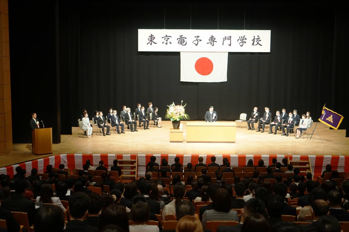 2022年度　東京電子の入学式が行われました！！
